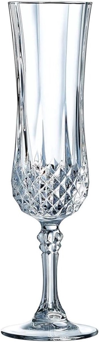 SnelShoppen - Set van 6 Elegante Kristallen Brandy Glazen 32 cl - Luxe Longchamp Stijl - Perfect voor Feestjes en Speciale Gelegenheden