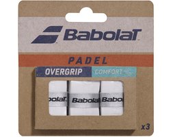 Babolat Comfort Padel overgrip x3 - wit