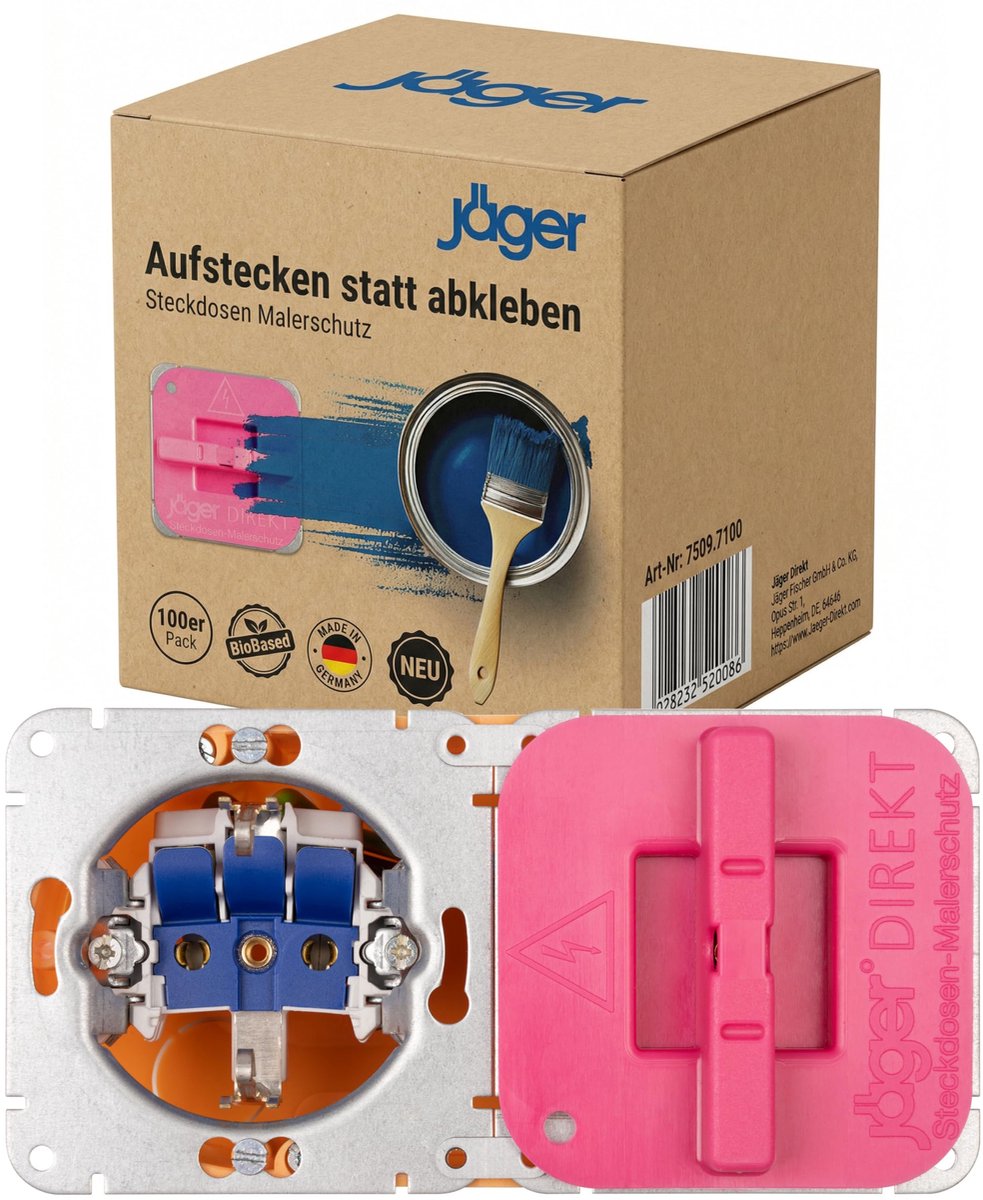 SnelShoppen - Stopcontact-schilderbescherming voor geaarde stopcontacten, 100 stuks, ideaal voor kinderen, feest, keuken en tuin, veilig en praktisch