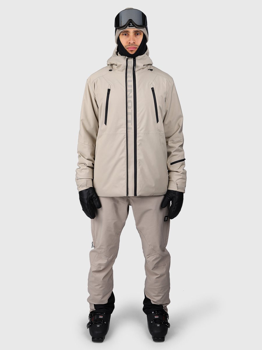 Brunotti Ramiro Men Snow Pants Fungi Beige