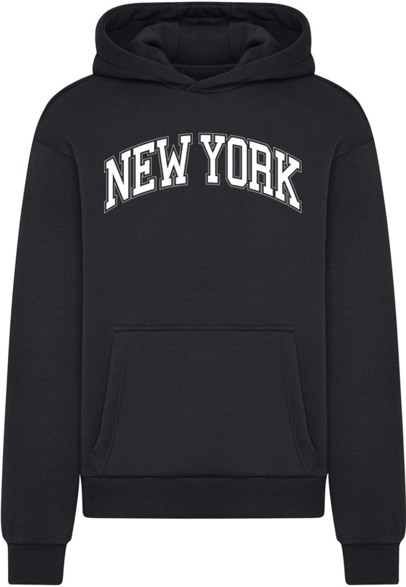 Mister Tee New York Fluffy Hoody Zwart