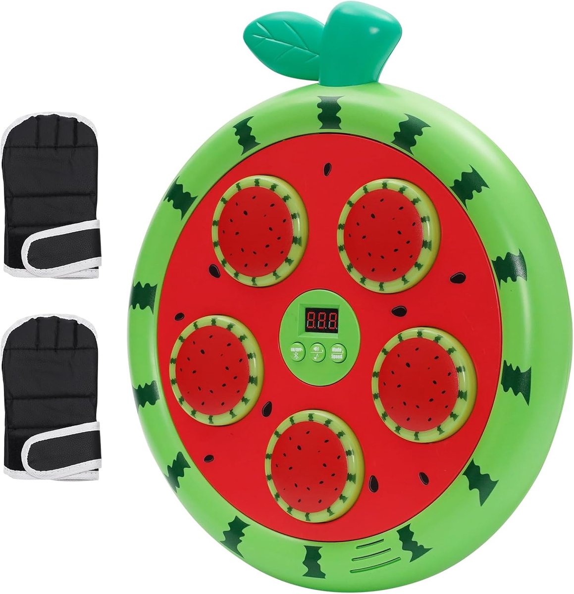 SnelShoppen - Music Boxing Machine voor Kinderen met Boxing Gloves, 3 Snelheden en Modes, Muziekbokser voor Gezinsentertainment en Fitness