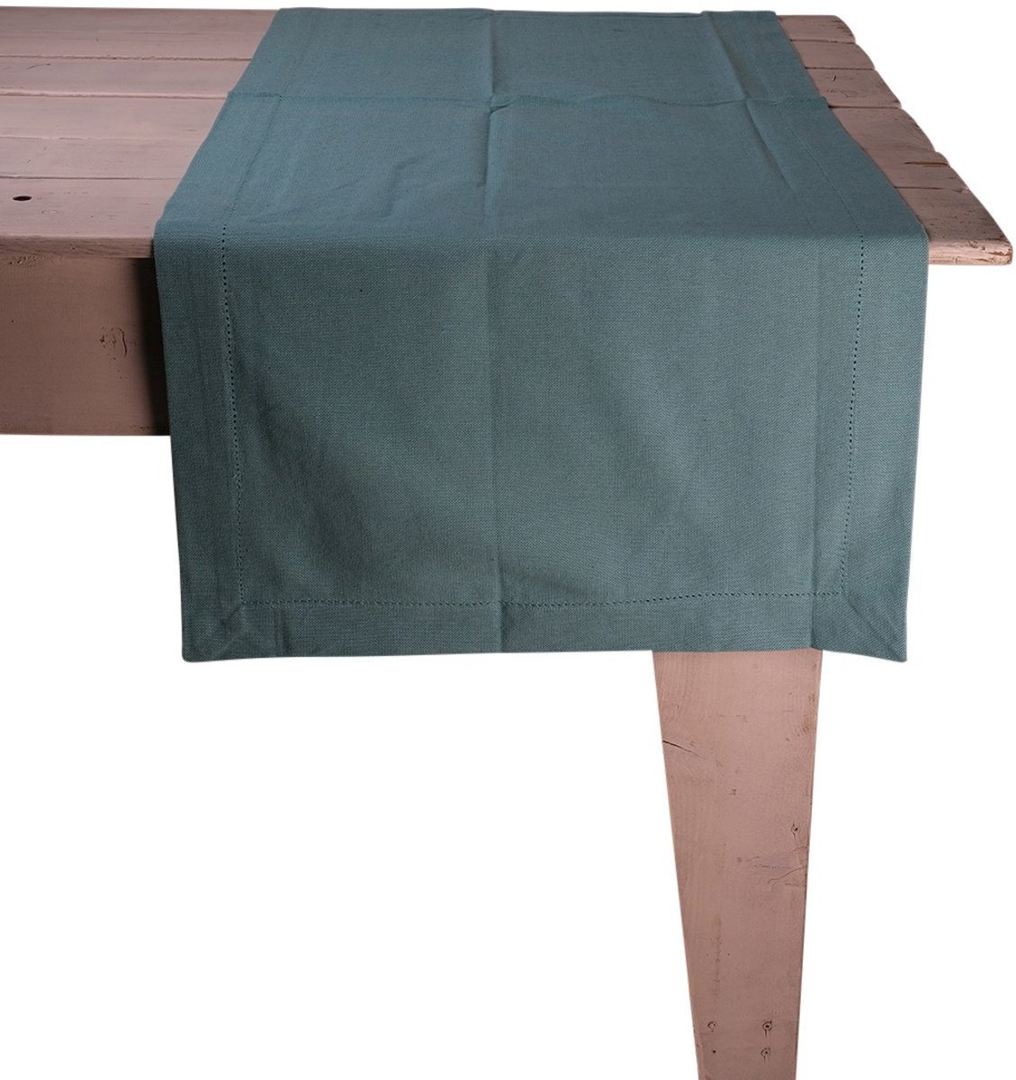 Indi Tafelloper aqua 50x140cm