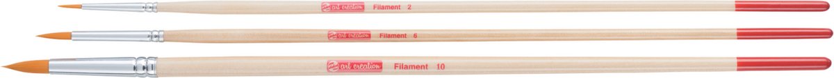 Penselenset - Filament - 3 Rond - Art Creation