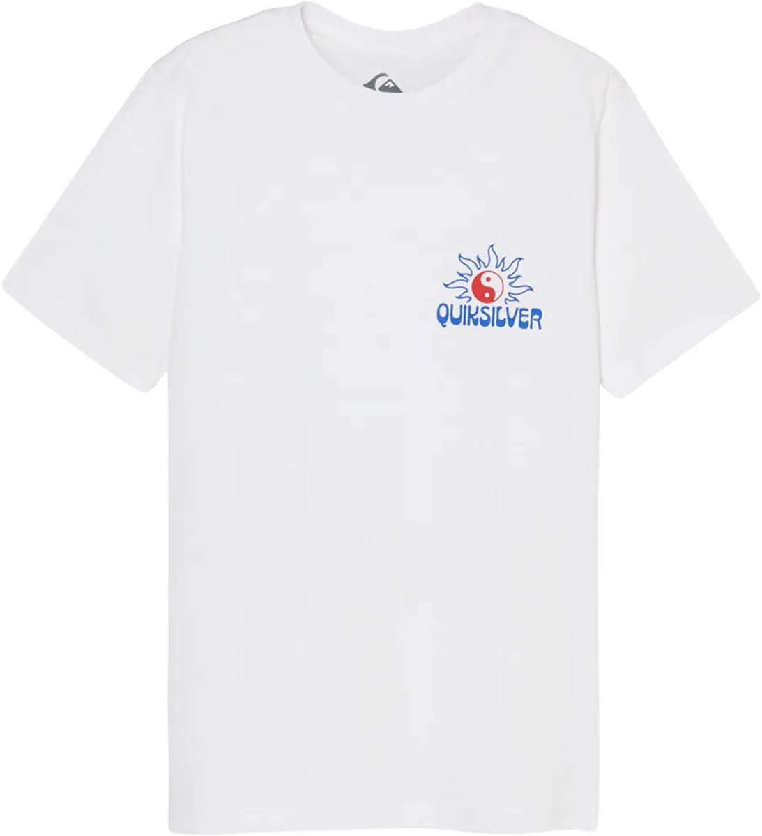 Quiksilver Fusion T-shirt Met Korte Mouwen 8 Years Jongen Wit