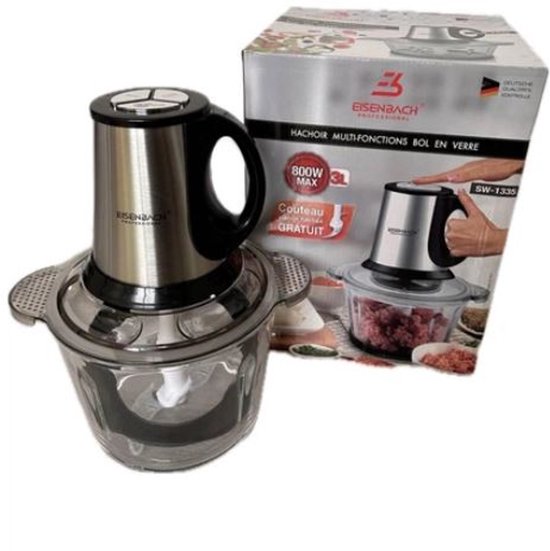 Eisenbach multifunctionele elecktrische hakmolen SW-1335 3 Liter - 800 Watt — afbeelding 5