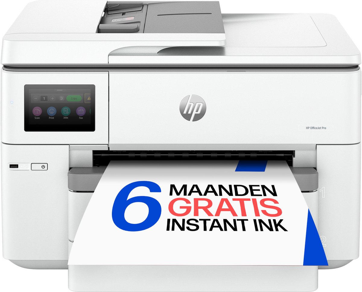HP OfficeJet Pro 9730e - All-in-One Inkjetprinter - Geschikt voor Instant Ink - Cement