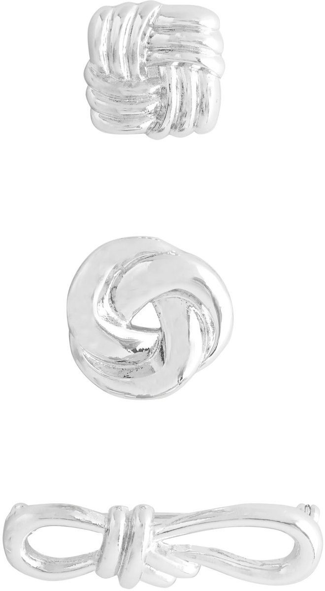 Next - Dames - Set van 3 Heritage broches - Zilver