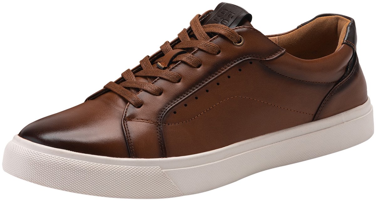 OMBRE Schoenen - veters - effen Bruin 40