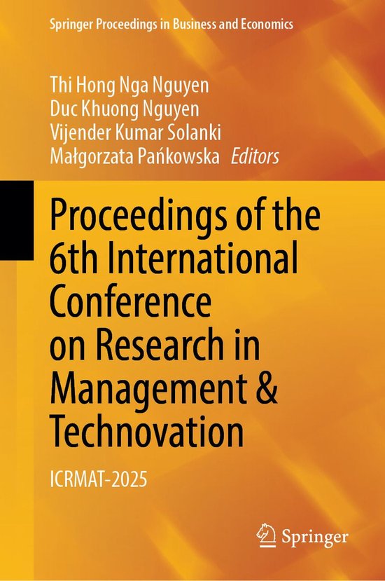 Springer Nature Proceedings excluding Computer Science - Pro ... - cover