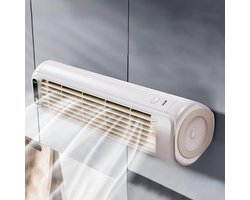 Ventilator - 3 Verstelbare Snelheden - USB Oplaadbare Vloer- en Wandventilator - Geschikt voor Keuken Kleine Ruimtes en Appartementen - 1 Stuk