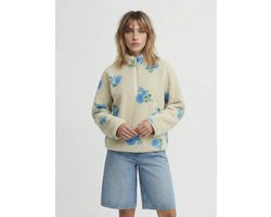 Trui JJXX print JXVERA HALF ZIP TEDDY JACKET OTW