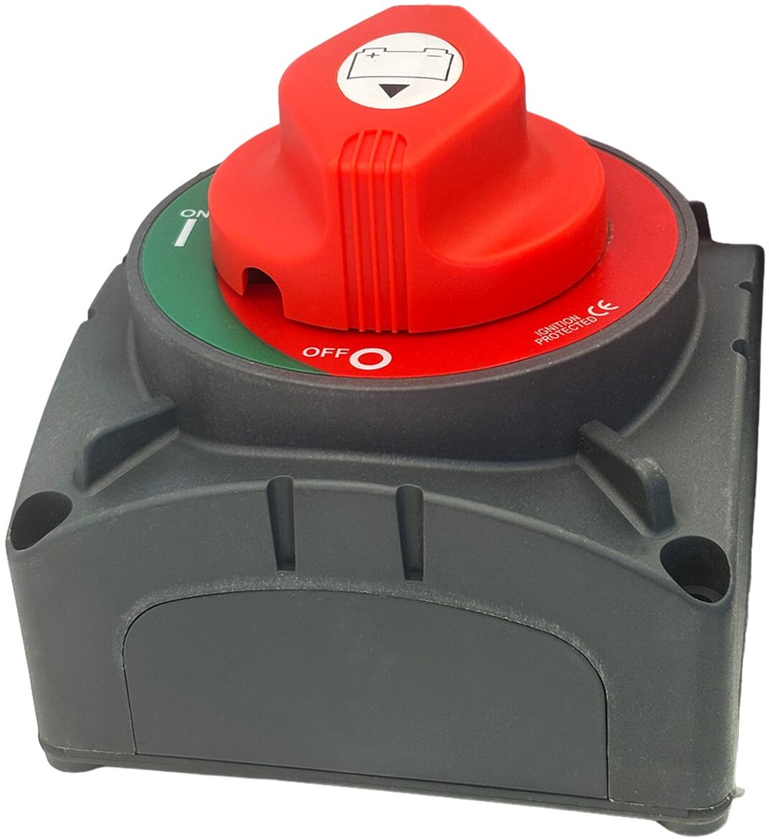 ProRide Accuschakelaar 600A 12-24V DC - Zware Uitvoering - Batterij Isolator Aan/Uit - Opbouw