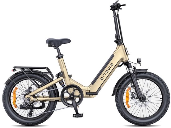 ENGWE L20 3.0 Boost E-Bike -20 inch - 85km actieradius - 250W motor - goud van ENGWE — afbeelding 2