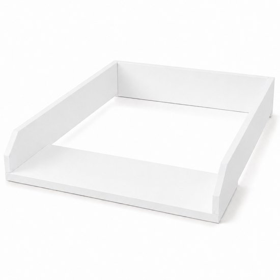 MAT HOME – Commode Bladvergroter / Verschoonblad geschikt voor IKEA MALM – Ruimtebesparend – Glad Hout – Wit – Binnenmaat 45x67 cm