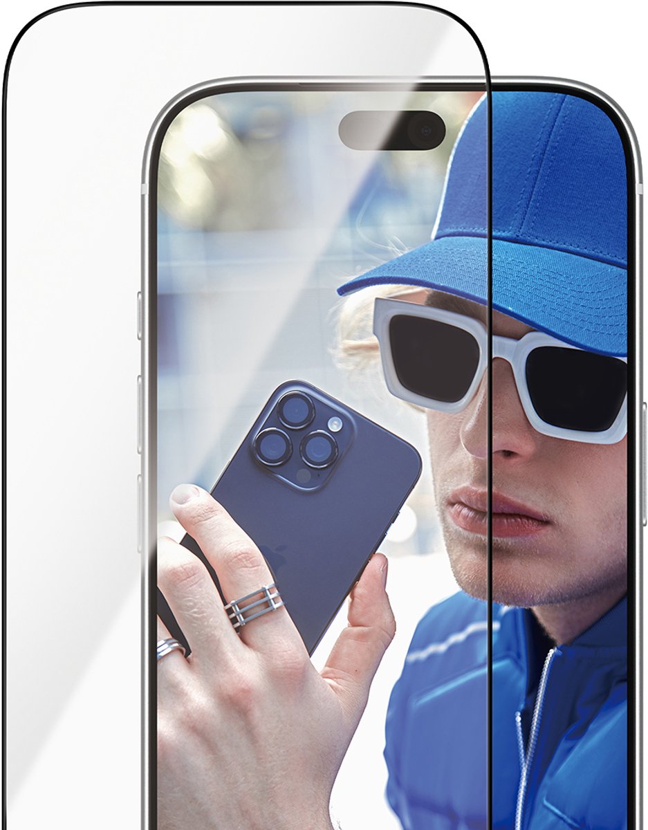 PanzerGlass Ultra Wide Fit iPhone 18 Pro Max glazen screenprotector fastfit