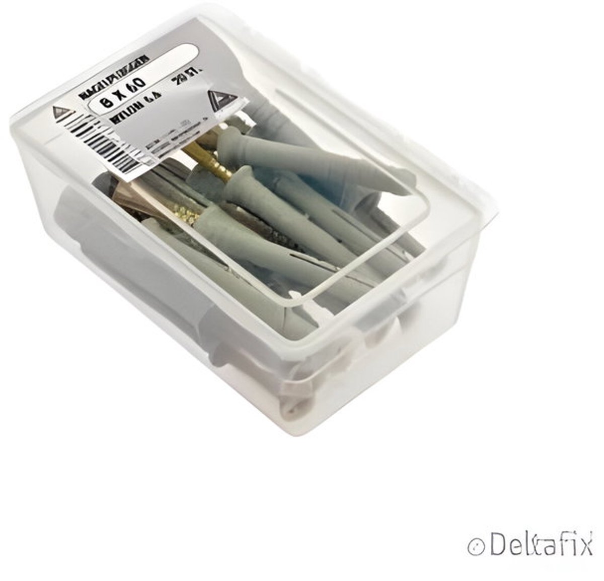 Nagelplug 8x60mm 20st Deltafix