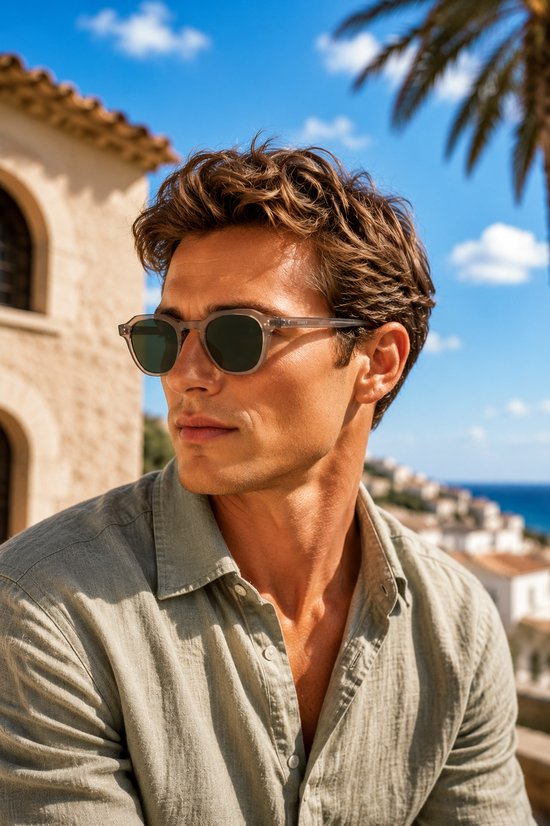 Crystal Olive - Zonnebril - Sharper Eyewear — afbeelding 3