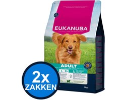2x Eukanuba - Life Care Dog Adult Large Lamb & rice - Hondenvoer Droogvoer - 3 kg