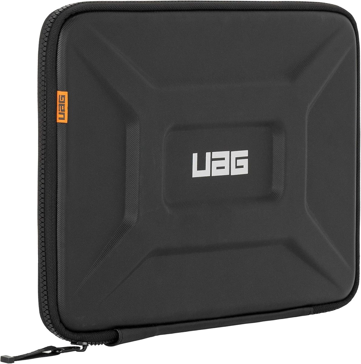 Thijox - Urban Armor Gear Medium Sleeve 11-13 inch Laptop/Tablethoes [Zwart] Robuuste en Weerbestendige Bescherming met Tactiele Grip, Slank en Veilig