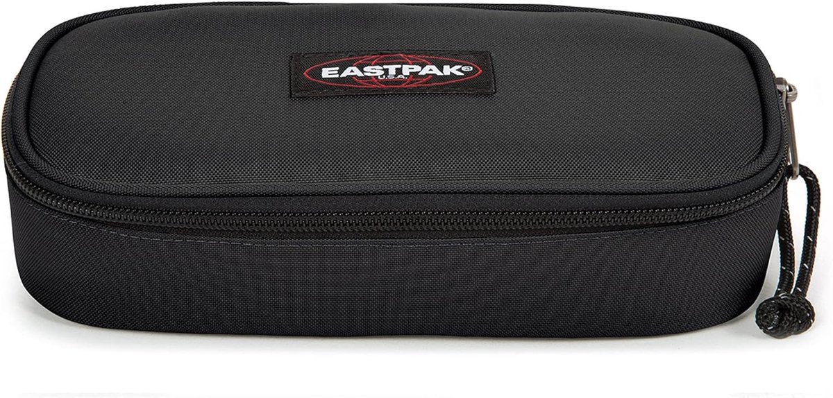 Thijox - Oval Single Pennenetui - Duurzame Etui voor School, Kantoor & Creativiteit - Ruimte voor Pennen, Potloden & Kleurpotloden - Stijlvolle Zwarte