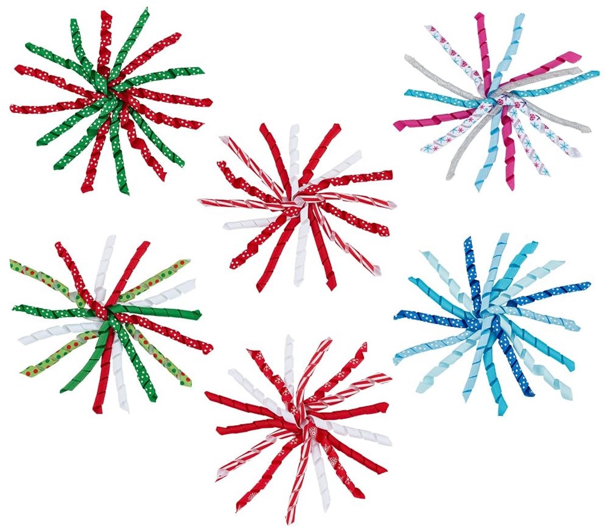 Inovra - BENECREAT 6 Stks Verjaardag Zelfklevende Strik, 6 Kleuren Stick op Bows, Present Strikken voor Gift Wrapping Gift Bags Gift Mand Crafting Present Wrap Accessoires