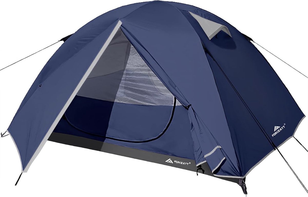Campingtent voor 3 Personen, Waterdicht en Winddicht, Ultralicht en Eenvoudig te Installeren voor Kamperen, Strand en Wandelen