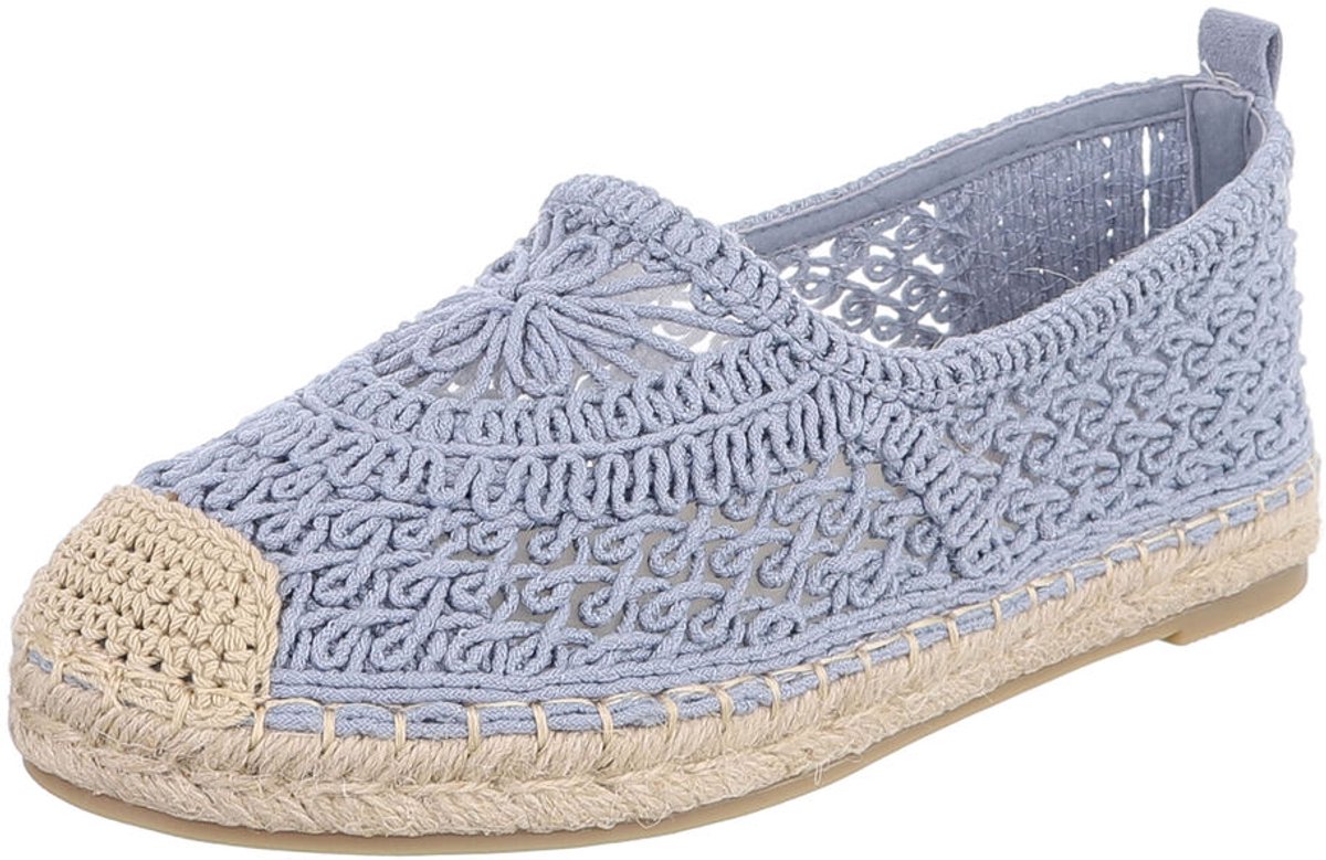 Dames slipper met gespen en pareldetail Mt:38