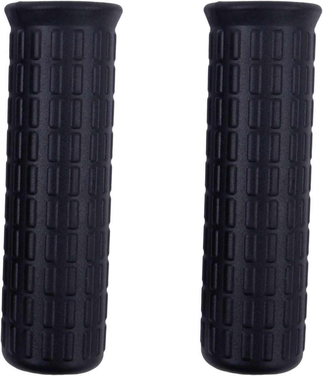 Kruiwagen handgrepen - Antislip grips - Comfortabel transport - Schokabsorberend ontwerp - 122 x 30 mm - Zwart