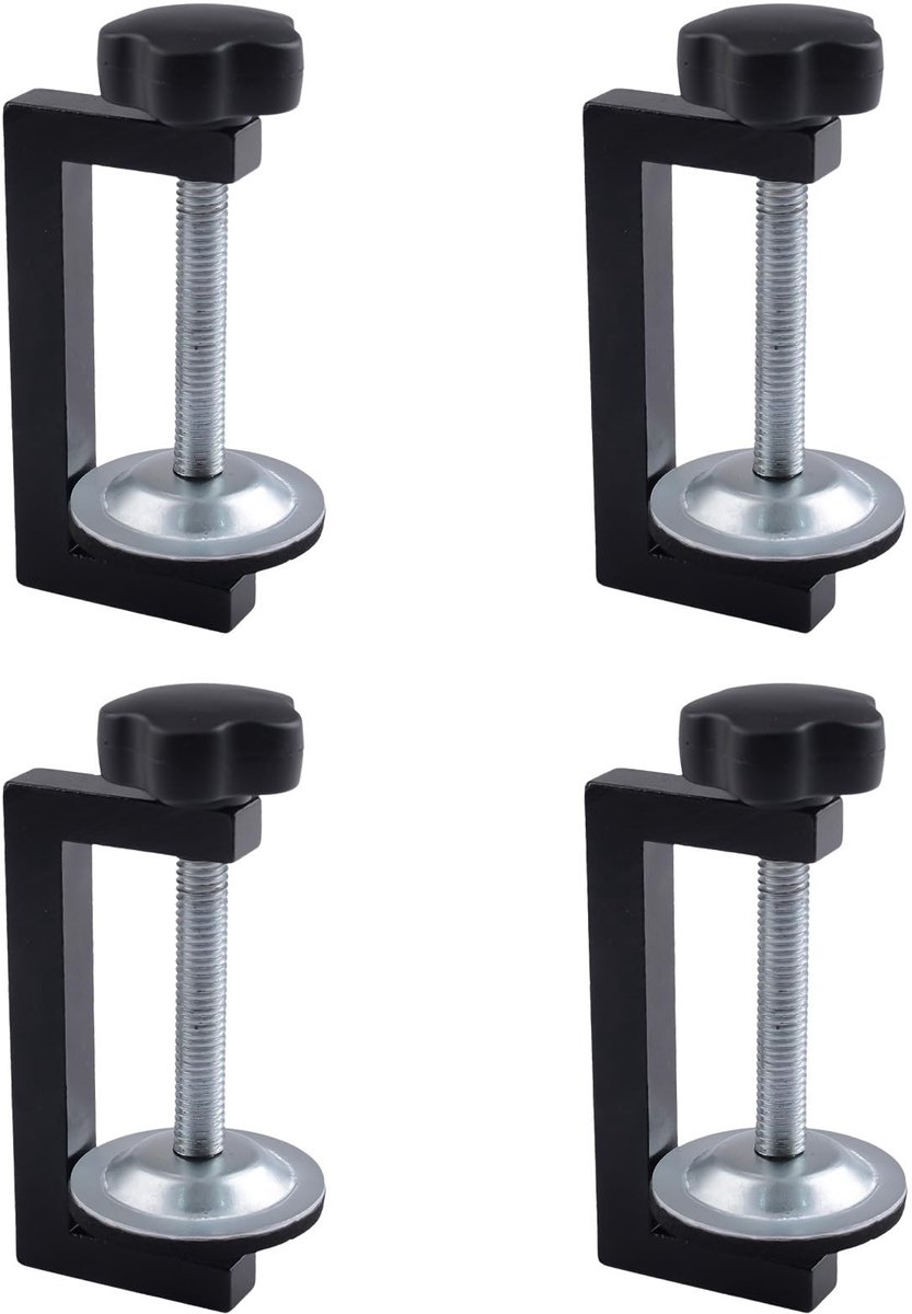 Dailygoods - Set van 4 Heavy Duty C-Klemmen voor Houtbewerking