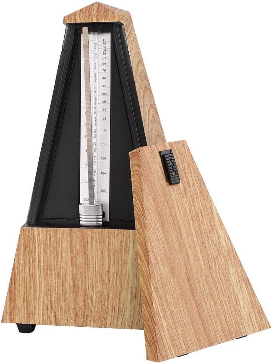 Thijox - Mechanische Metronoom voor Gitaar, Piano, Trommel, Viool en Meer - Nauwkeurige Taktregeling in Diverse Kleuren - Perfect voor Muzieklessen en