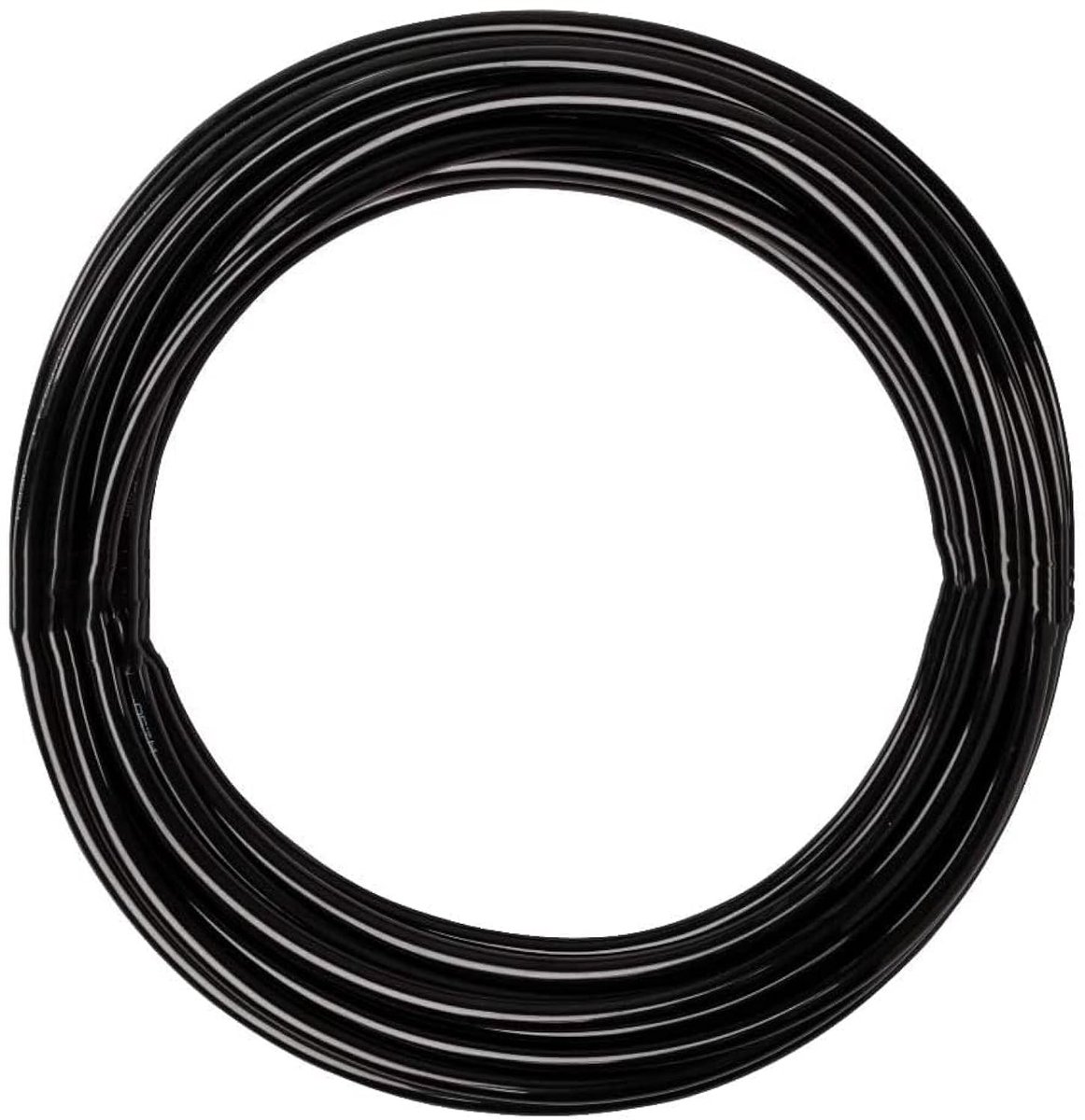 Dailygoods- Persluchtslang 12m - Flexibele Luchtslang - Polyurethaan - 10mm/6,5mm - Hoge Drukvastheid - Zwart