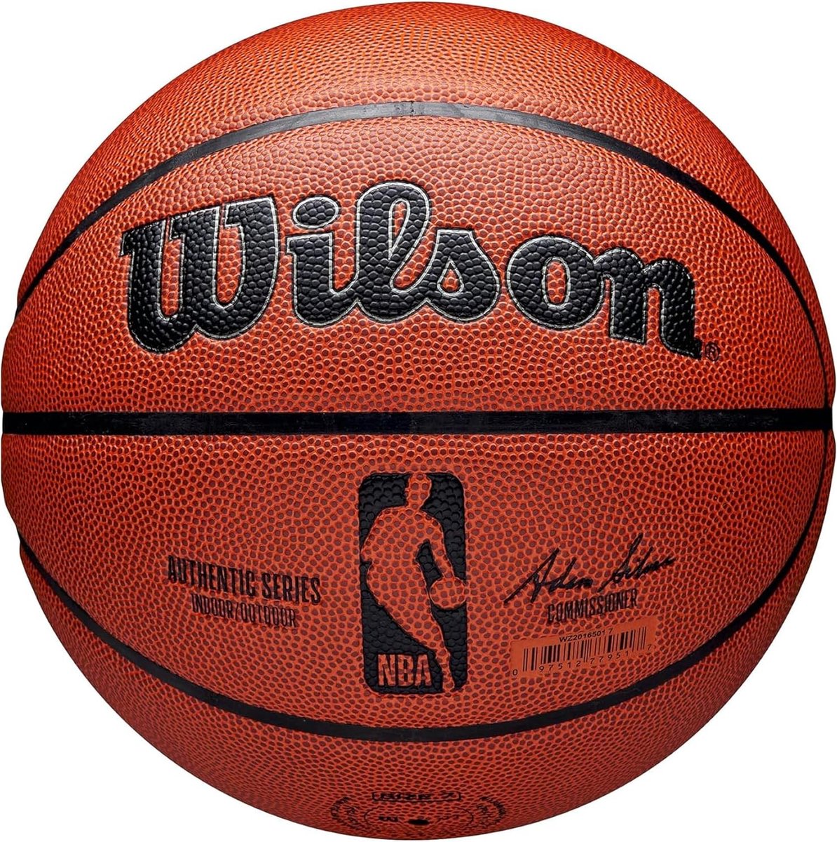 Thijox - NBA Authentieke Indoor/Outdoor Basketbal Maat 7 - 29.5" Bruin - Voor Sport, Spel & Training in de Gym of Buiten