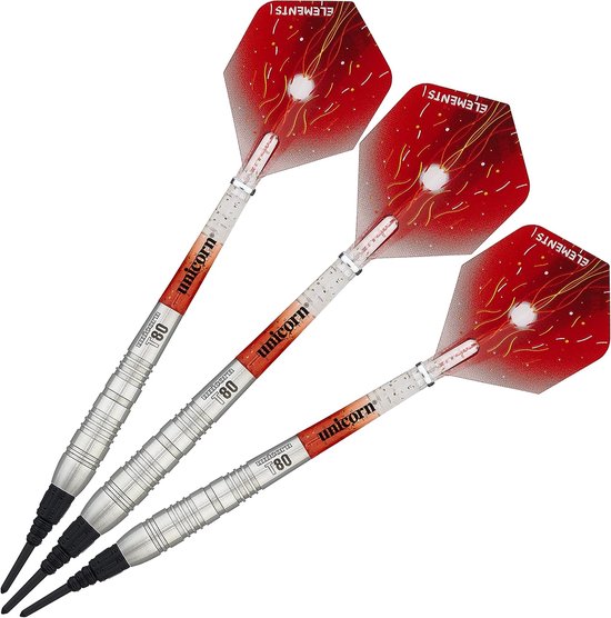 Dartpijlen Set - Tungsten Pijlen - Precisie Werpen - 80% Wolfraam Vaten - 22 gram - Rood — afbeelding 3