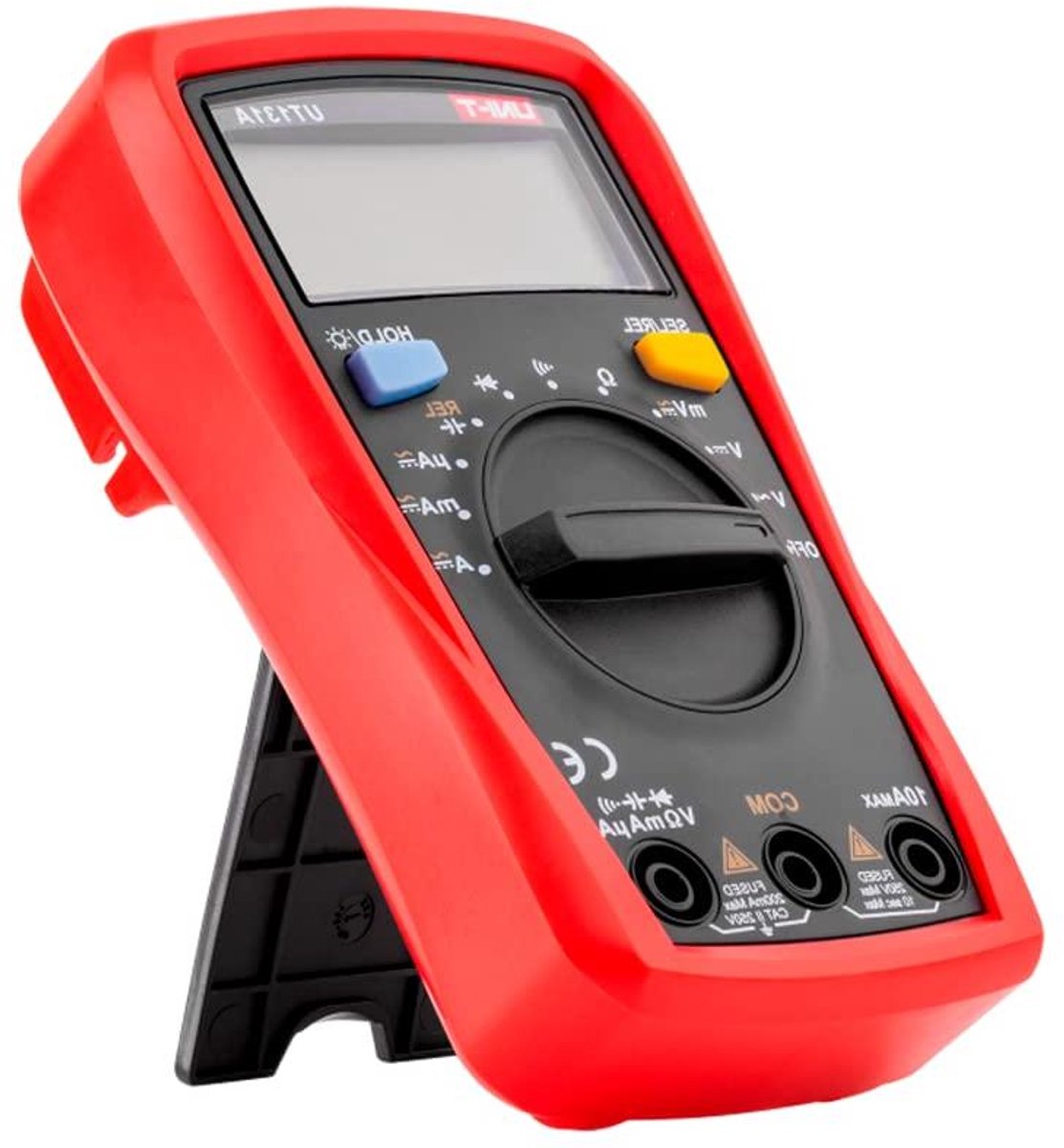 Digitale Multimeter - Meetinstrument - Elektrische Metingen - 2m Valbestendig - Palmformaat - Grijs