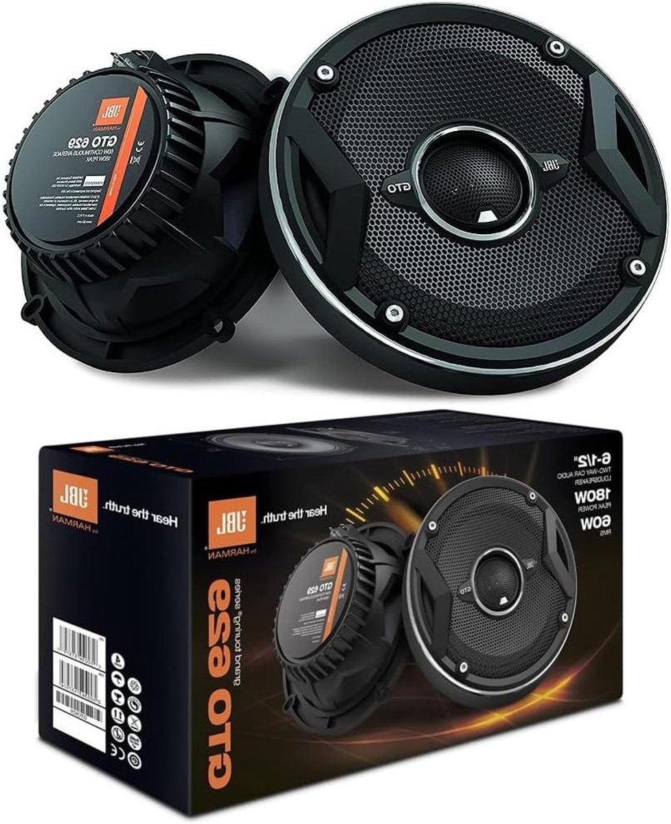 Coaxiale Luidsprekers - Auto Audio - Muziek Luisteren - 2-Weg Systeem - 16.5 cm - Zwart