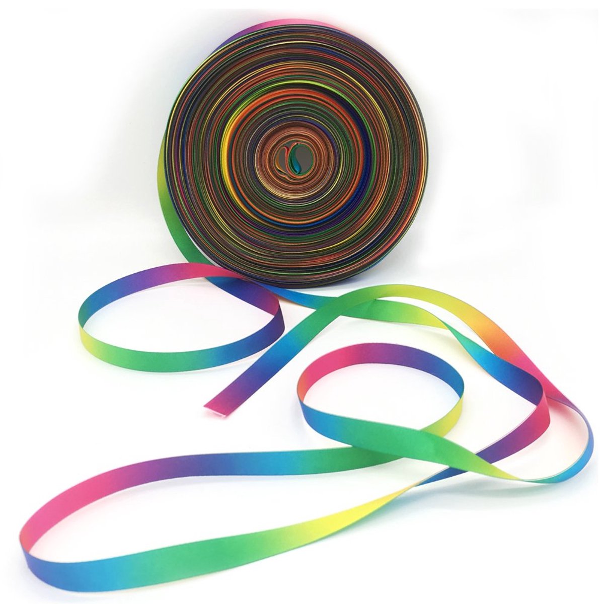 50 yard regenboog decoratielint satijn cadeaulint organza lint zijden lint doop decoratie verpakking stof