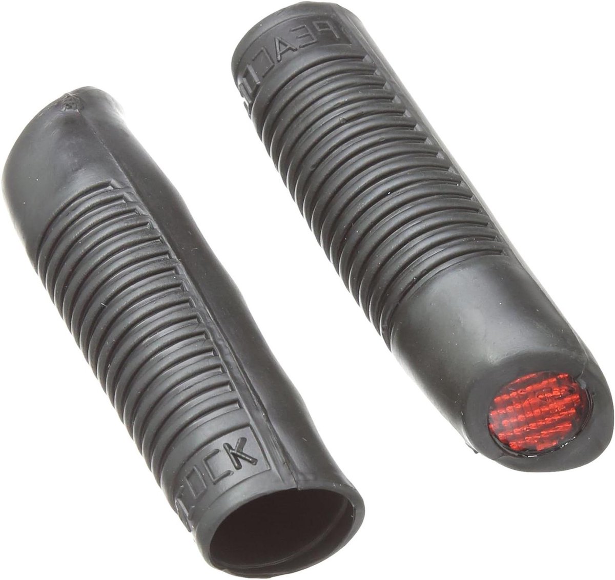Klassieke Stuurgrepen - Fiets Handvatten - Comfortabel Fietsen - Antislip Rubber - One Size - Grijs