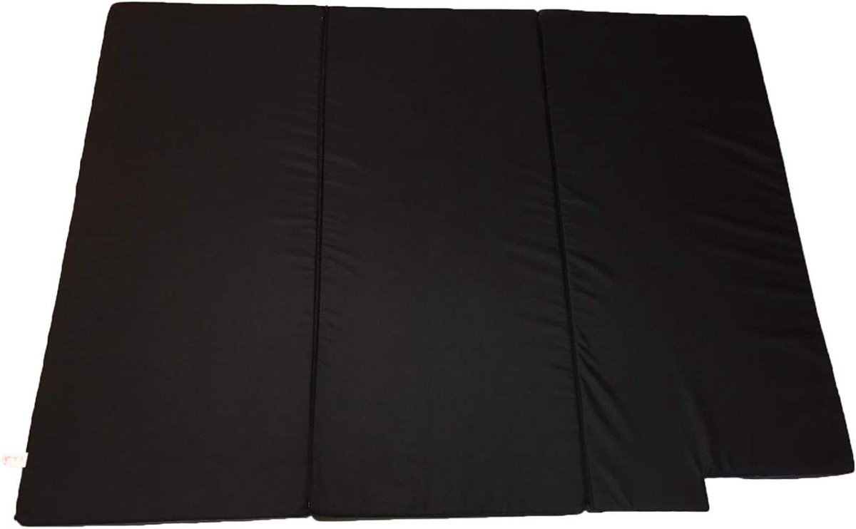 Inklapbaar Slaapmatras 185x138x6 cm - 3 Delig - Geschikt voor Bus, Camper en Camping