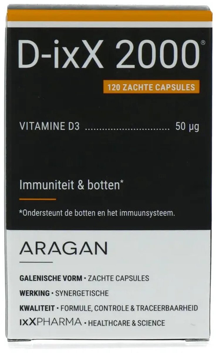 ixX Pharma D-ixX 2000 - 120 softgels