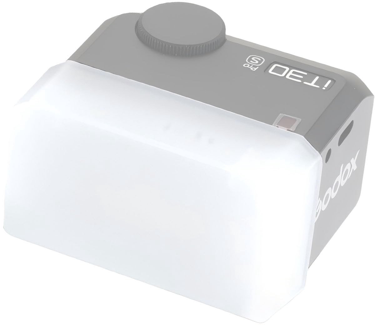 Dailygoods- Diffuser - Flitser Godox IT30 PRO - Diffuser opzetstuk - Diffuser haardroger - Diffuser fohn - Geschikt voor S/F/C/N/O - Flitsdiffuser