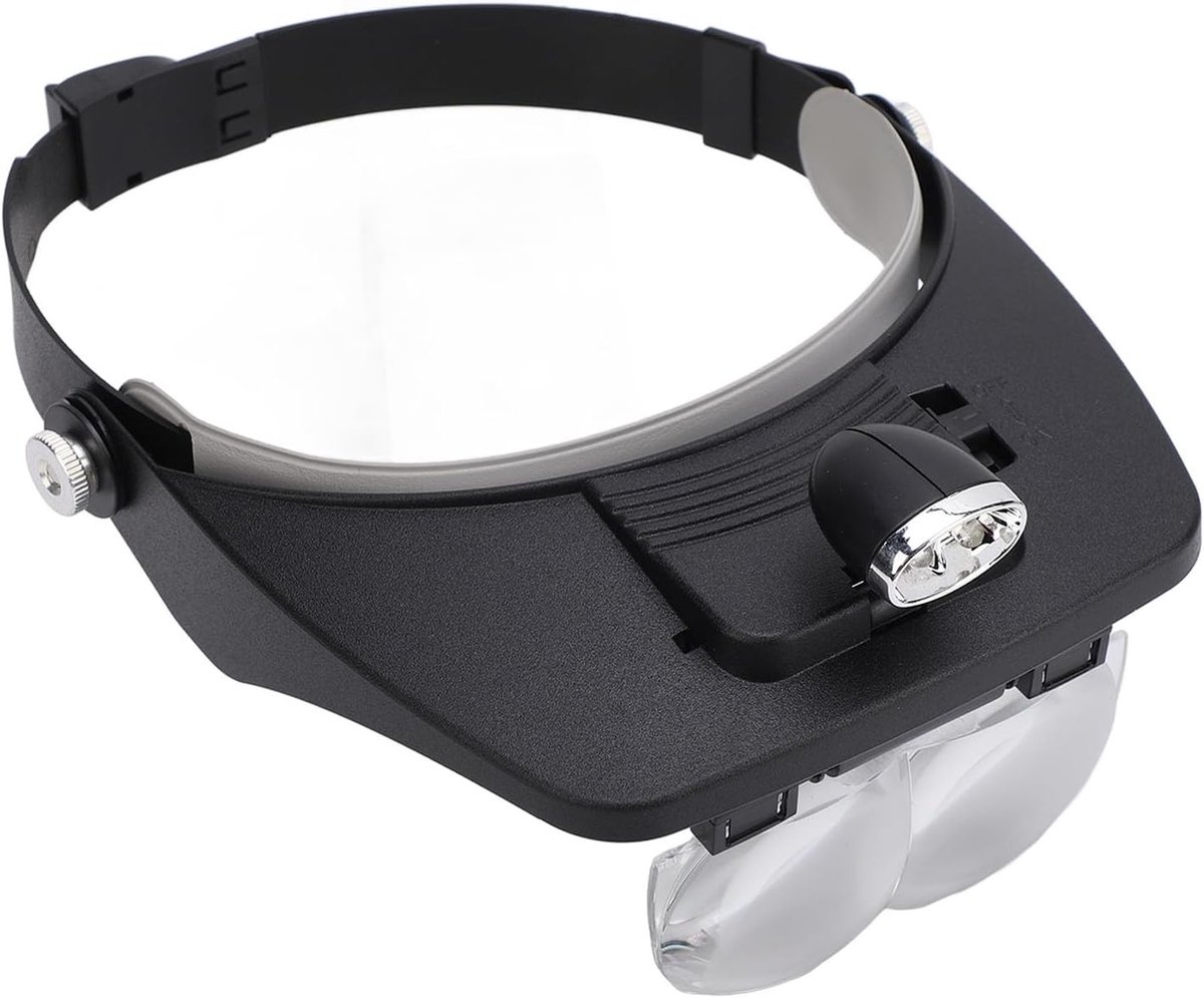 Verstelbare LED Loep met 4 Lensen en 2 Verlichting, Ideaal voor Solderen, Modelleren en Juwelenbewerking