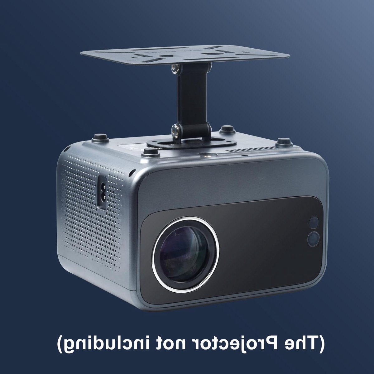Projectorstandaard Vloer - Draaibaar Statief - Thuisbioscoop Instellen - 180° Horizontale Rotatie - 3 kg Draagkracht - Zwart