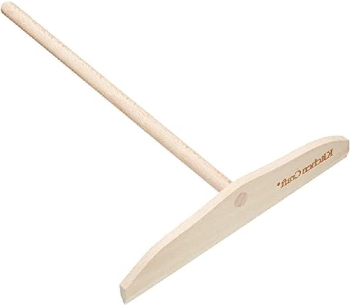 Pannenkoekenverdeler Hout - Crêpe spatel - Perfecte pannenkoeken - Scherpe rand verspreidt deeg - 3.7 x 17.1 cm - Houtkleur