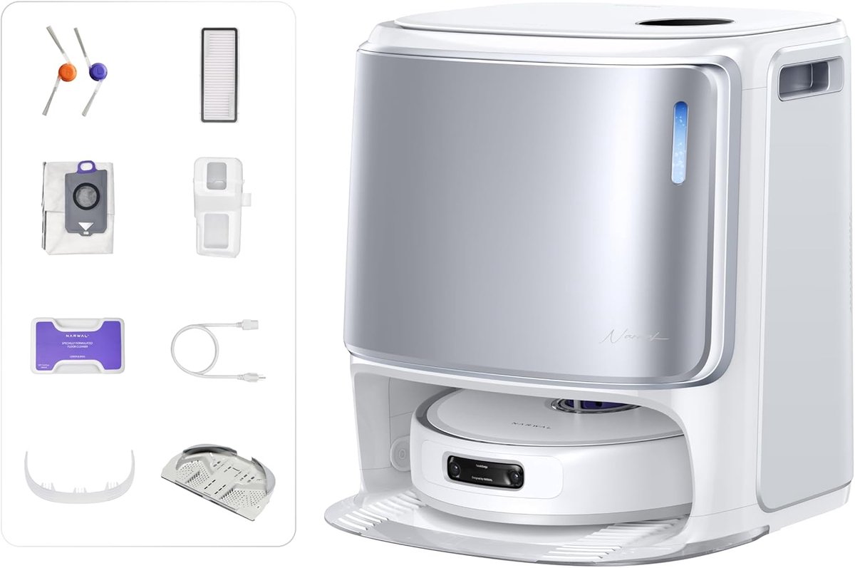 NARWAL Freo Z10 Ultra robotstofzuiger met zelfledigend