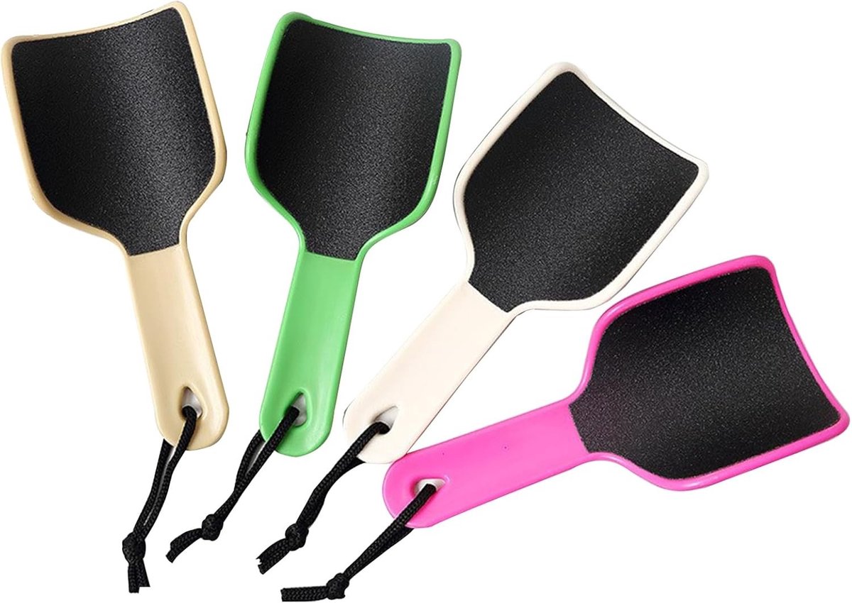 Professionele Voetverzorging: 4 Stuks Eeltvijl Set voor Pedicure, Eeltverwijdering en Voetverzorging Tools