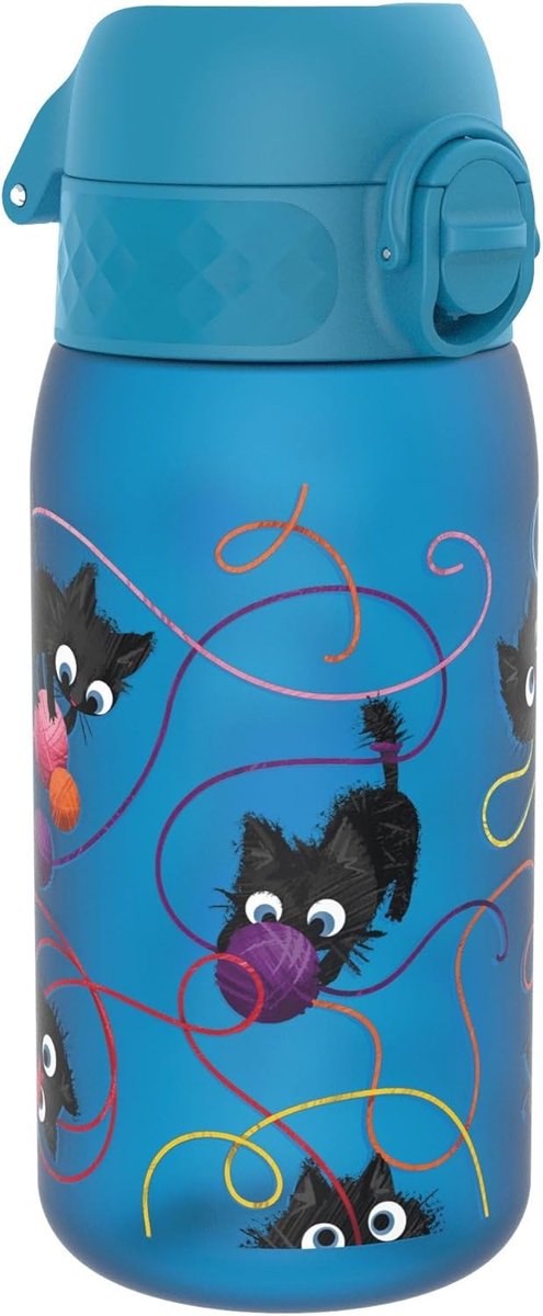 Thijox - Kinder Waterfles 350 ml Lekvrij, Makkelijk te Openen, Veilig, BPA-vrij, Vaatwasserbestendig, Draaghendel, Geurvrij, Koolstofneutraal voor Kin