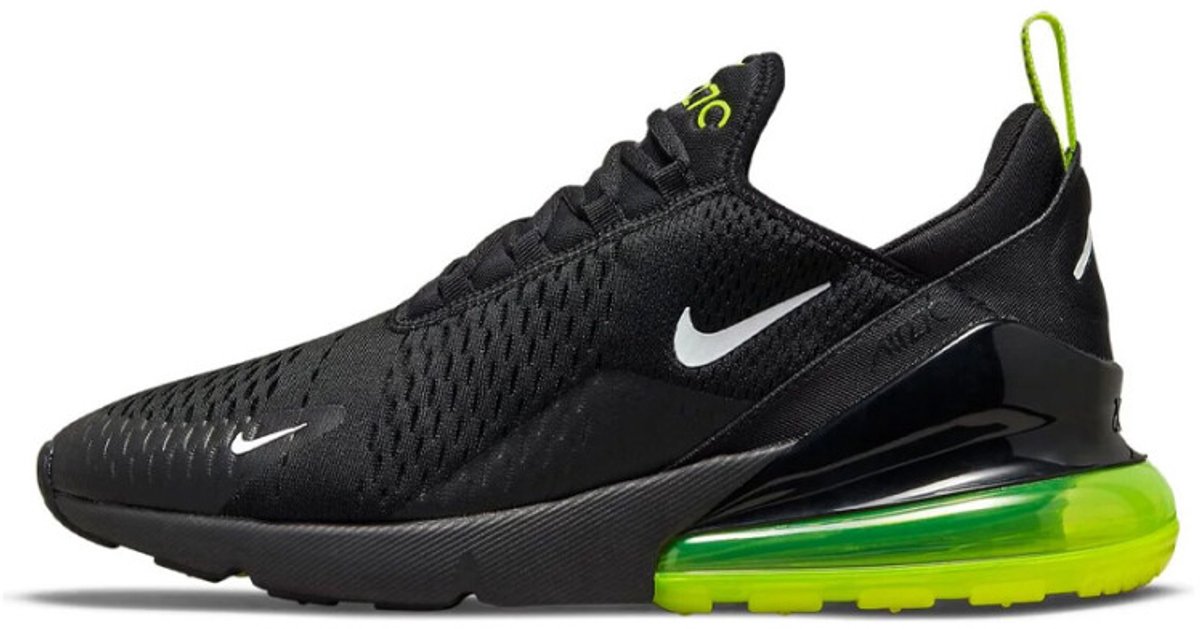 Nike Air Max 270 Herenschoen 38.5 /Volt/Reflect Zwart