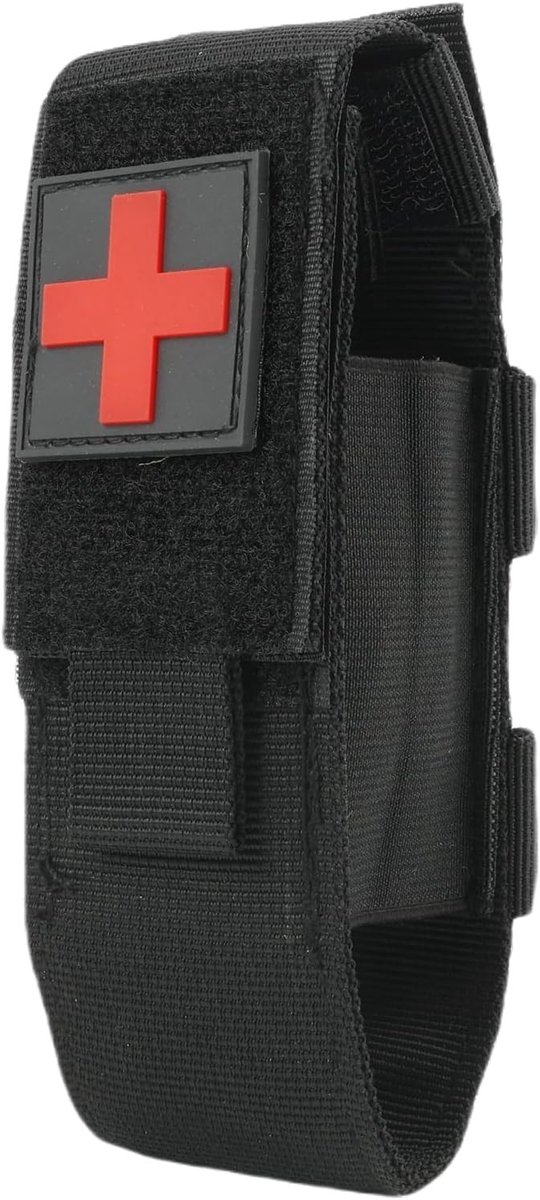 Houder voor Tourniquet, Eerste Hulp Tas, Draagbare Militaire Tas voor Noodhulp, Outdoor, Camping en Hiking, Ideaal voor Politie en Reddingswerkers