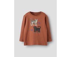 NAME IT - NMMLUCCAN LS NREG TOP Heren T-shirt